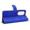 Oukitel C38 Blue Leather Phone Case - Magnetic Flip Design - 5