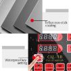 4 Channel Commercial Kitchen Timer - Loud Alarm - UK Plug (Red) - 6