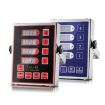 4 Channel Commercial Kitchen Timer - EU Plug (Red) - 2