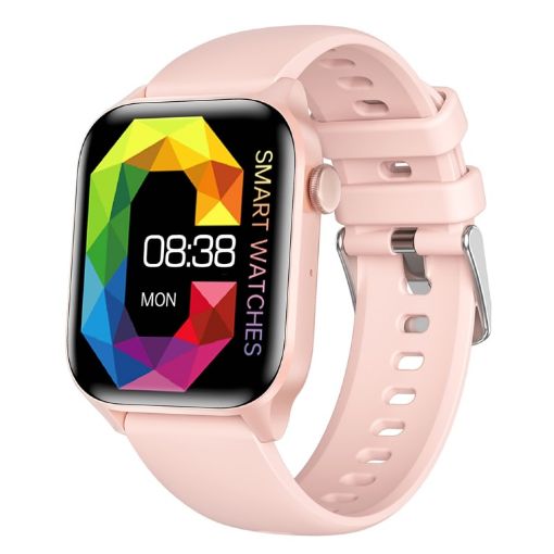 T12Pro 1.85" IP67 Waterproof Smart Watch (Pink) - 1