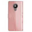 Nokia 5.4 Cherry Blossom Butterfly Phone Case - Rose Gold - 3