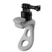 TELESIN TLQ-005 Elastic Quick Release Stand Silicone Strap (Grey) - 1