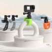 TELESIN TLQ-005 Elastic Quick Release Stand Silicone Strap (Grey) - 2