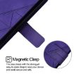 TCL 50 XE 5G Crossbody 3D Embossed Flip Leather Phone Case (Purple) - 4