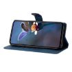 Motorola Moto G50 Cherry Blossom Butterfly PU Phone Case (Blue) - 5