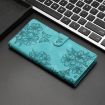 Motorola Moto E 2020 Cherry Blossom Butterfly Phone Case Green - 2