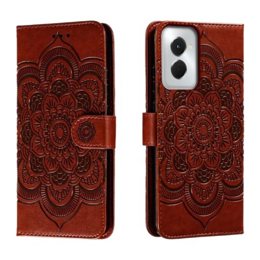 Motorola Moto G Power 5G 2024 Leather Case - Brown - 1
