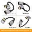 4K UHD HDMI Male to Female Extension Cable 20cm - 2