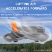 DJI Avata 2 CQT Adhesive Airflow Cutting Flight Tail - Orange - 6