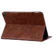 Cat Buckle Leather Smart Tablet Case for Kindle Fire HD 10 - Brown - 3