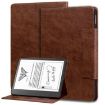 Brown Leather Tablet Case for Amazon Kindle Scribe 10.2 inch - 1