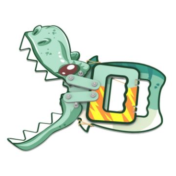 Mechanical Dinosaur Toy Kit for Kids - Kindergarten Teaching Aid - 1