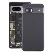 Google Pixel 8a Battery Back Cover with Camera Lens Cover - Black - 1