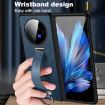 SULADA PC + Leather Texture Shockproof Phone Case for vivo X Fold3 Pro (Brown) - 4