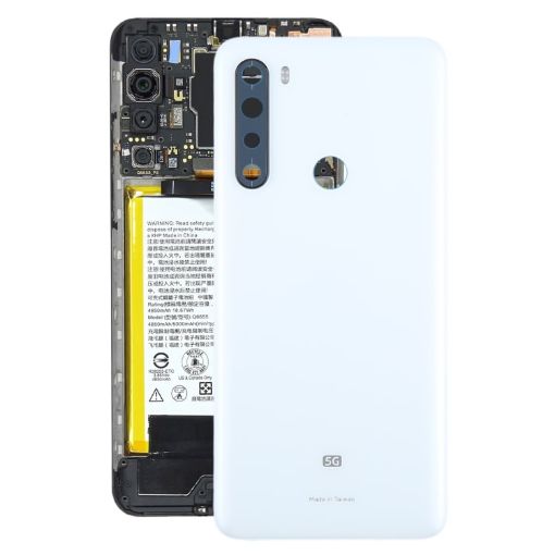 HTC U20 5G Battery Back Cover - White - 1