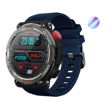 LOKMAT ZEUS 5 PRO Smart Watch - Navy Blue - 1