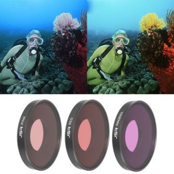 DJI Osmo Action 4 JUNESTAR Threaded Camera Lens Filter - Diving Filter - 1