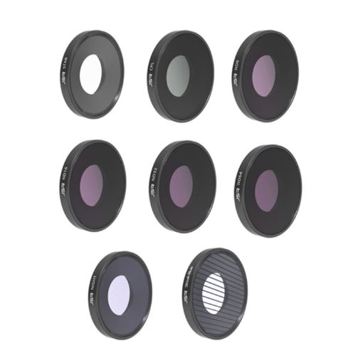 DJI Osmo Action 4 JUNESTAR Threaded Camera Lens Filter - 8 in 1 Filmmaking Kit - 1