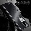 Vivo S19 Pro Plain Leather PC Phone Case - Wine Red - 5