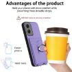 Motorola Moto G Stylus 5G 2024 R20 Crossbody Rope Ring Card Holder Phone Case - 4
