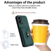 Motorola Moto G Play 2024 5G R20 Green Crossbody Phone Case - 4