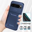 Blue Sliding Camshield Phone Case for Google Pixel 9 Pro XL - 3