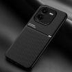vivo iQOO Z9x Phone Case - Black, Shockproof PC + TPU, Magnetic - 1