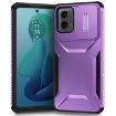Motorola Moto G 5G 2024 Sliding Camshield Phone Case - Purple - 1