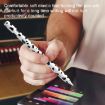Apple Pencil 1 Cow Pattern Silicone Cover - Black - 3