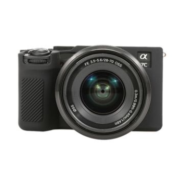 Sony ILCE-7CM2/A7C II/A7CR Black Silicone Protective Case - 1