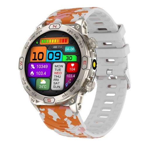 KC86 1.43" Color Screen Smart Watch - Bluetooth Call/Health Monitoring - 1
