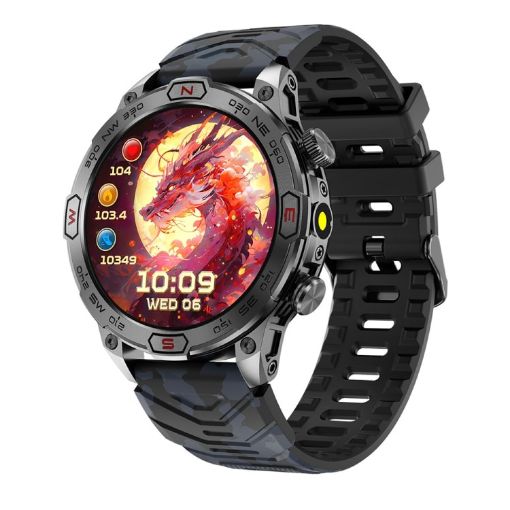 KC86 1.43" Color Screen Smart Watch - Bluetooth Call/Health Monitoring - 1