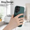 Samsung Galaxy S23 Ultra 5G R20 Crossbody Rope Ring Card Holder Phone Case Green - 6