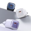 USAMS CC251 30W USB-C/Type-C GaN Fast Charger, EU Plug - White - 2