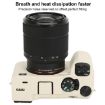 Sony ILCE-7CM2/A7C II/A7CR White Silicone Protective Case - 5