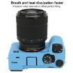 Sony ILCE-7CM2/A7C II/A7CR Blue Silicone Protective Case - 5