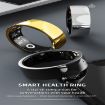 R09M SIZE 18 Smart Ring - Health Monitoring/Care - Black - 4