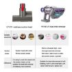 Dyson V7 V8 Vacuum Mattress Sofa Mite Removal Brush Head UV Light - 3