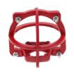 Fire Sprinkler Head Protective Cover Bracket - Red 4-point Sprinkler - 1
