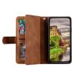 Motorola Moto G85 Leather Phone Case with Lanyard - Brown - 4