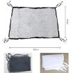 2pcs Car Radiator Front Windshield Insect Protection Net - Black - 2