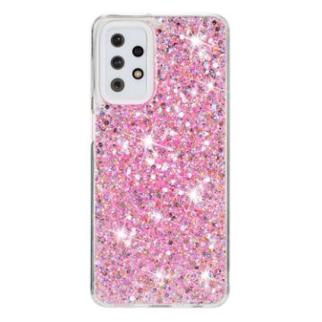 Samsung Galaxy A23 Glitter Powder TPU Phone Case (Pink) - 1