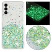 Samsung Galaxy A54 5G Green Glitter TPU Phone Case - 1