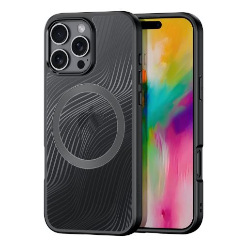 iPhone 16 Pro DUX DUCIS Aimo Mag Series Phone Case - Black - 1