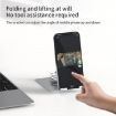 360 Degree Rotation Aluminum Alloy Desktop Phone Tablet Holder - Rose Gold - 6