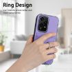 For Honor 200 Lite Global R20 Crossbody Rope Ring Card Holder Phone Case Purple - 6