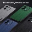 Grey Tree Bark Leather Shockproof Phone Case for vivo Y28 4G - 5