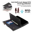 Motorola Edge 50 Ultra ESEBLE Retro Frosted RFID Leather Phone Case - 5