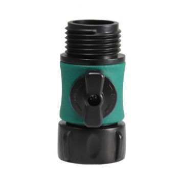 Car Washing Hose Fittings Valve With Switch Garden Water Sprinkler Connector - 1