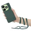 Tecno Spark 20 Green TPU Phone Case with Lanyard - 4